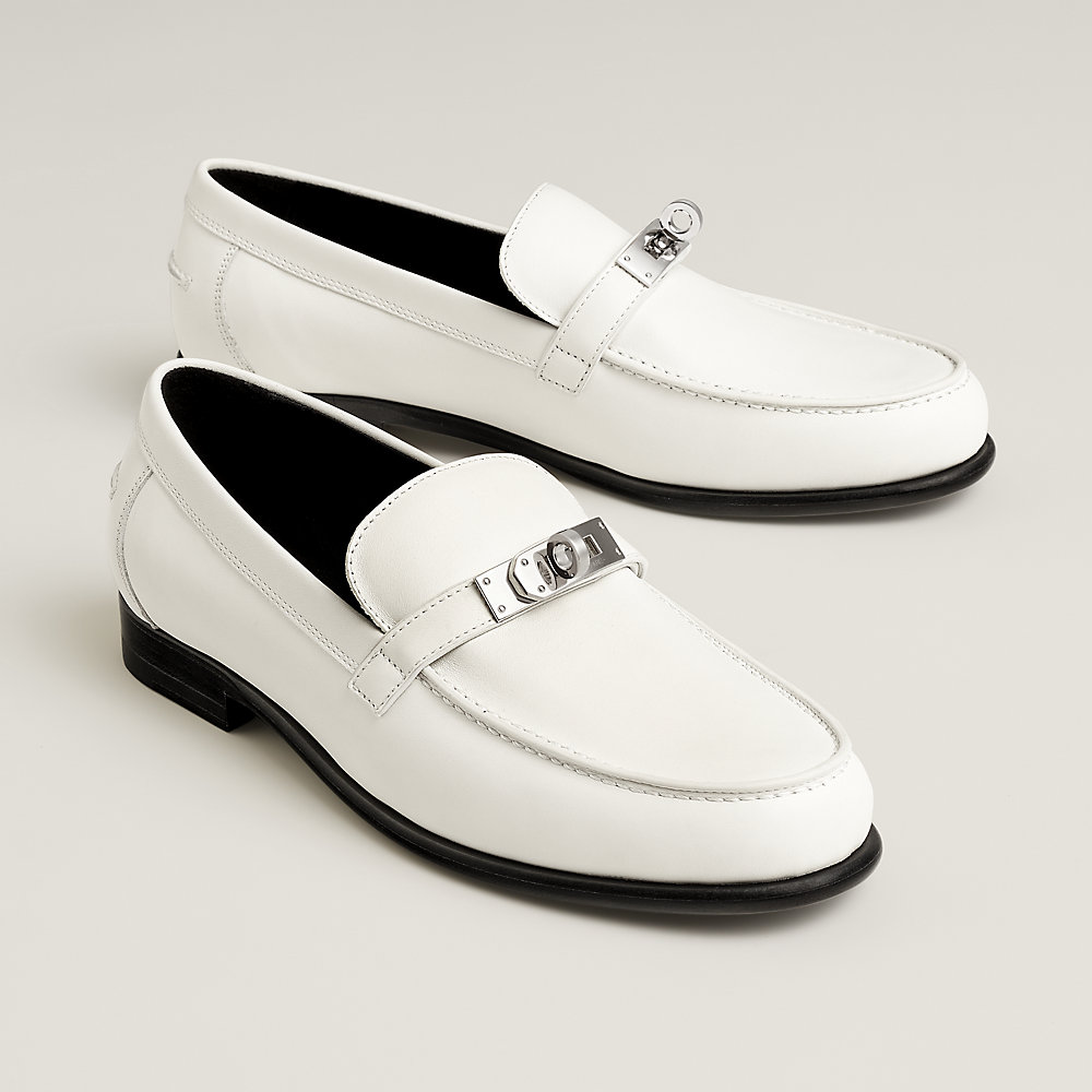 36Trois Heel Loafers ホワイト ポインテッドトゥ Destin loafer - White | Hermès Macau SAR